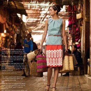 Hero & Leander for Anthropologie Iroko Tank